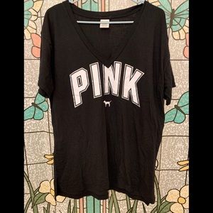 PINK V neck shirt